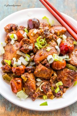  Längskäken Kung Pao Kyckling - En Smaksensation av Skarphet och Krämig Textur!